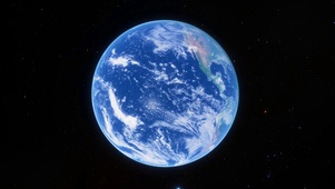 蓝色的地球
