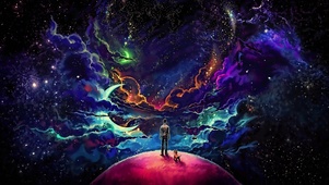 黑暗的星空