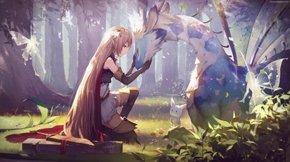 少女与异兽