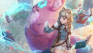 少女与魔法熊