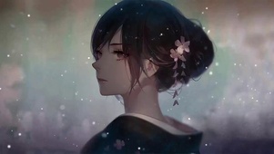 和服少女唯美