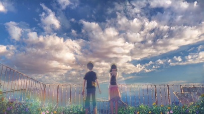 少年少女清新插画