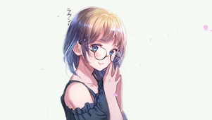 眼镜少女