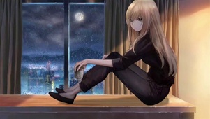 窗边女孩