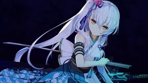 白发拔刀少女