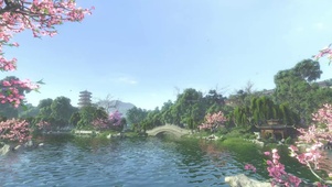 游戏场景西湖