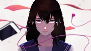长头发女孩