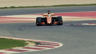 迈凯伦跑道赛车