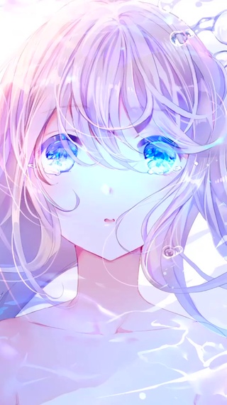 泪痕美少女