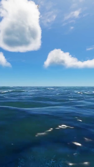 宁静海面