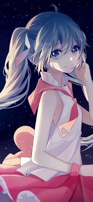 初音未来2K动态壁纸 最最可爱的Miku柚柚柚更新啦！快来...〖图片来自:google图片〗