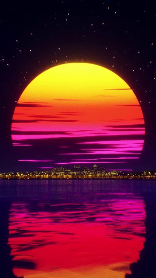 海上月亮