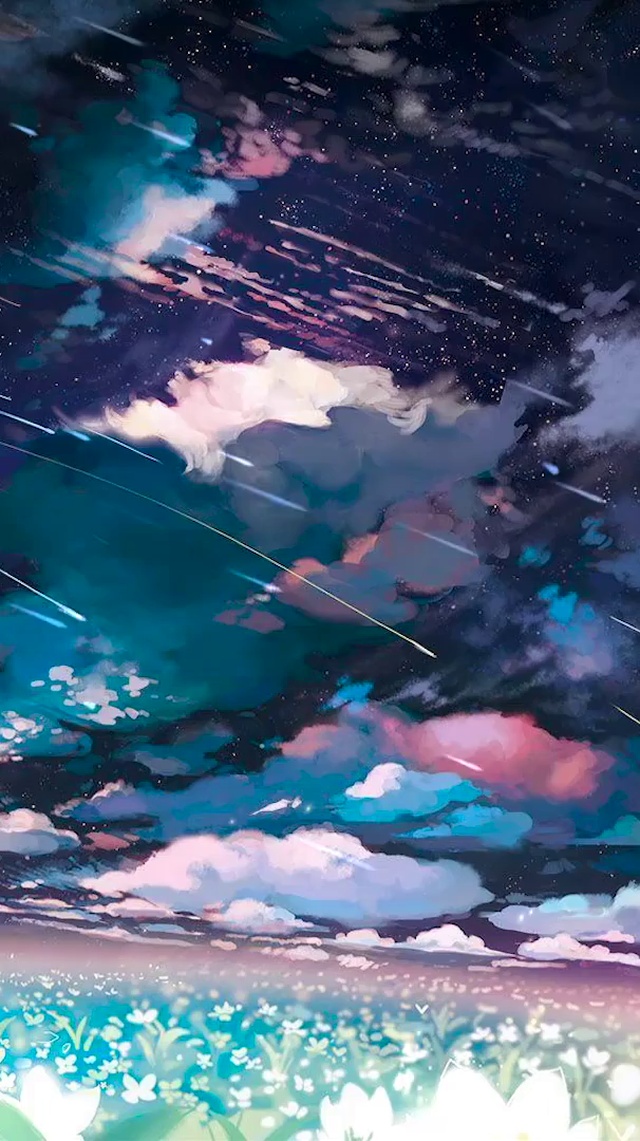 虫师 唯美星空花海