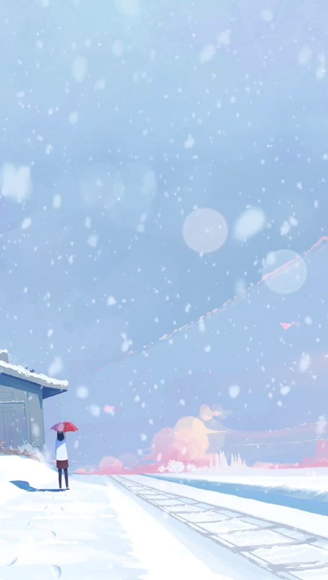 下雪(风景手机动态壁纸) - 风景手机壁纸下载 - 元气壁纸