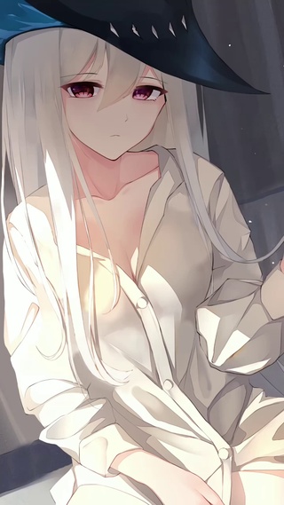 衬衫美少女
