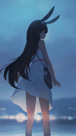 海边兔耳娘