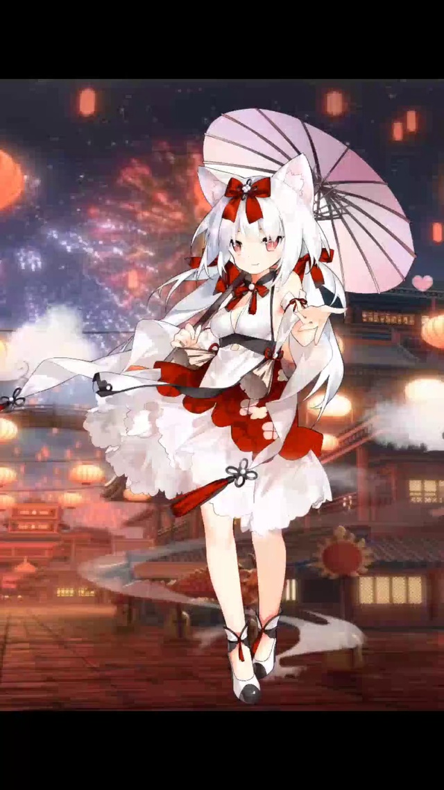 碧蓝航线 雪风 冬之雪风 l2d 任务完成~