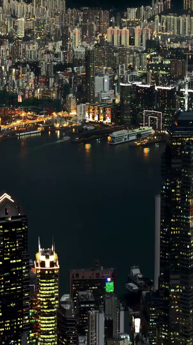 香港夜景灯光秀