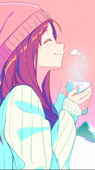 冬季的一杯暖心咖啡