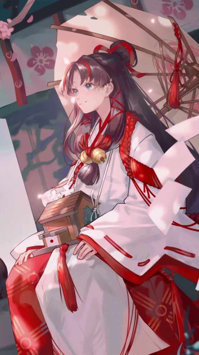白衣少女
