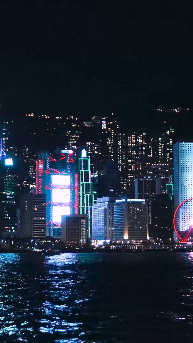 4K香港维多利亚港