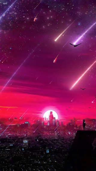 赛博朋克 流星雨