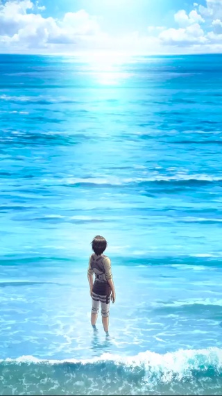 海边少年