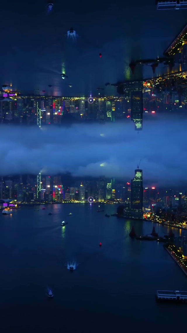4k镜像城市夜景