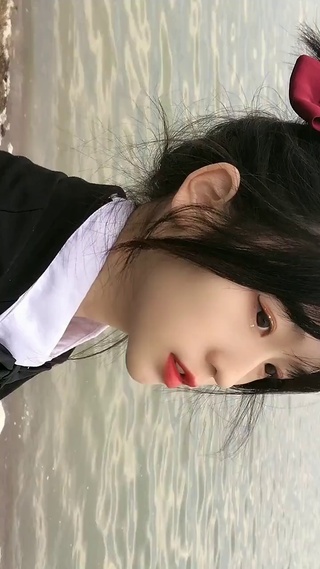 横屏女孩
