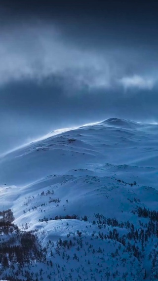 4K雪山美景