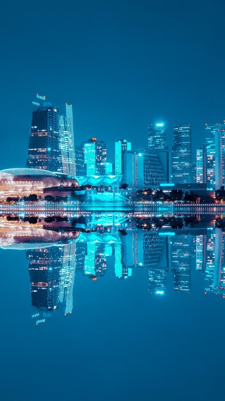 梦幻城市夜景