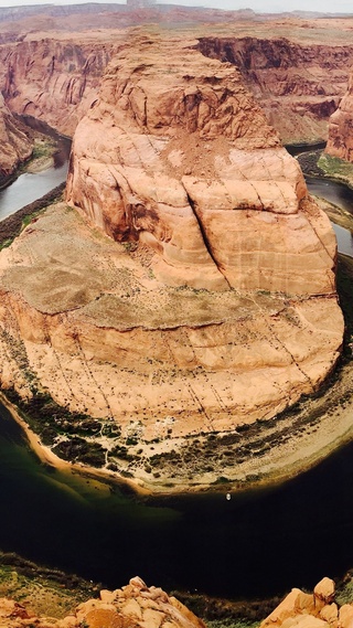 马蹄湾 科罗拉多河 峡谷 4k 风景大片壁纸