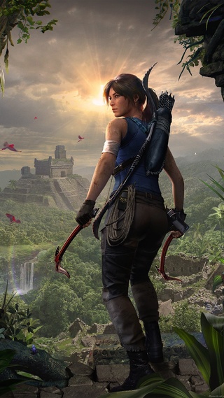 Shadow of Tomb Raider 古墓丽影暗影劳拉4k 游戏壁纸壁纸二次元微信聊天背景图