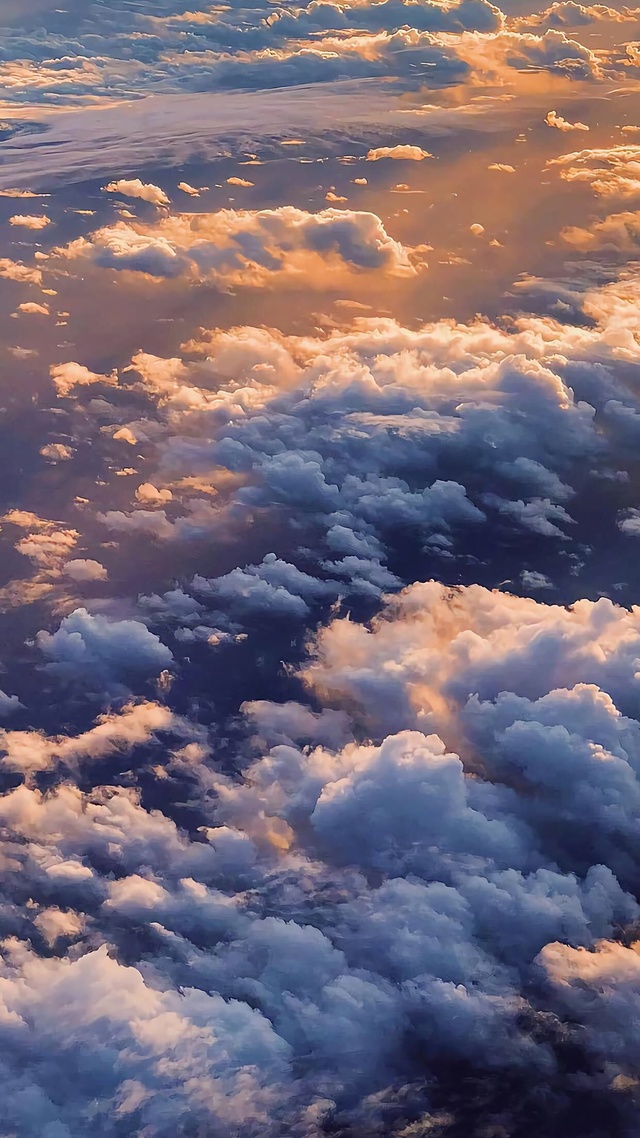 天空,雲