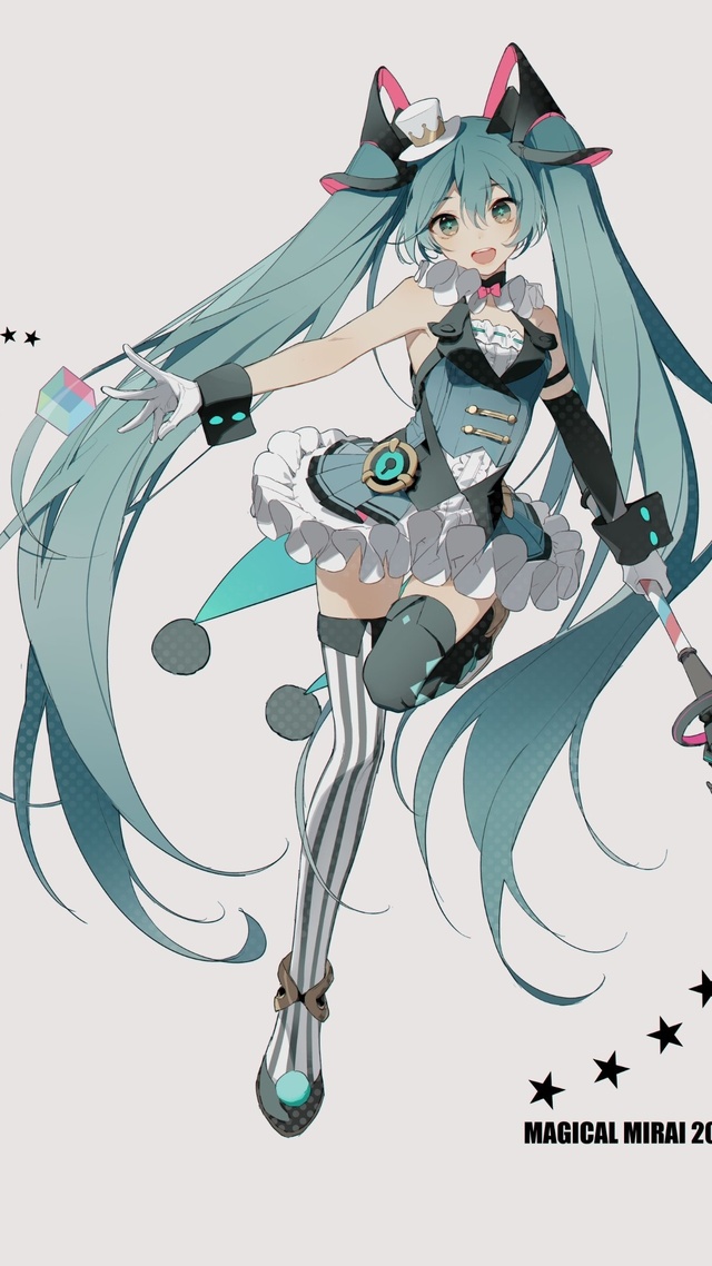 高清手機壁紙初音 動漫卡通壁紙