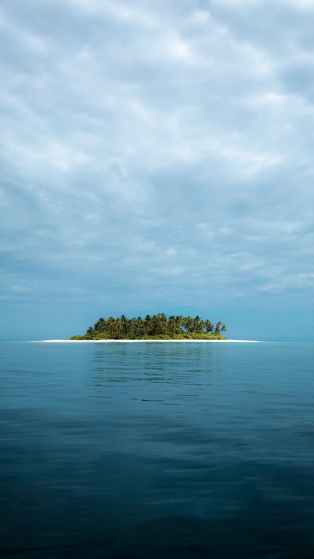 蓝天白云,海洋微信全局背景