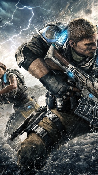 战争机器4(Gears of War 4)壁纸手机屏幕图片壁纸