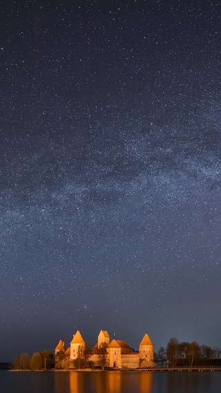 风景 夜空 宇宙星空 风景大片壁纸