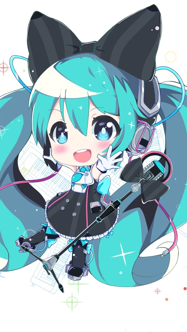 可爱 初音未来 小初音4k壁纸壁纸微信壁纸图