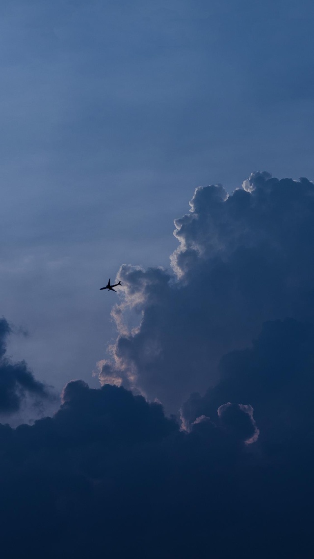 天空,雲