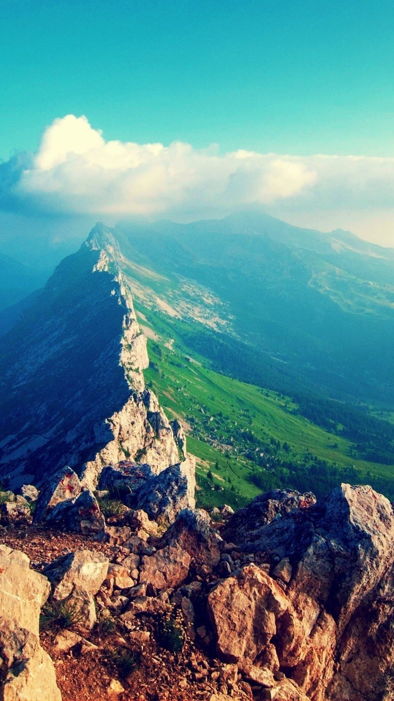 微信屏保壁紙風景 自然景觀 山川 山脈 風景大片壁紙