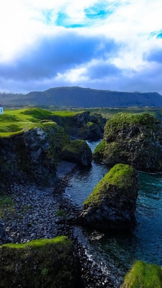 2022年微信背景图片大全高清风景 海洋天堂 海岸线 大海 风景大片壁纸