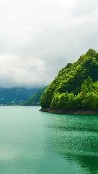 护眼 自然 岛屿 天空 绿色 护眼 河流 树木 风景壁纸壁纸朋友圈壁纸