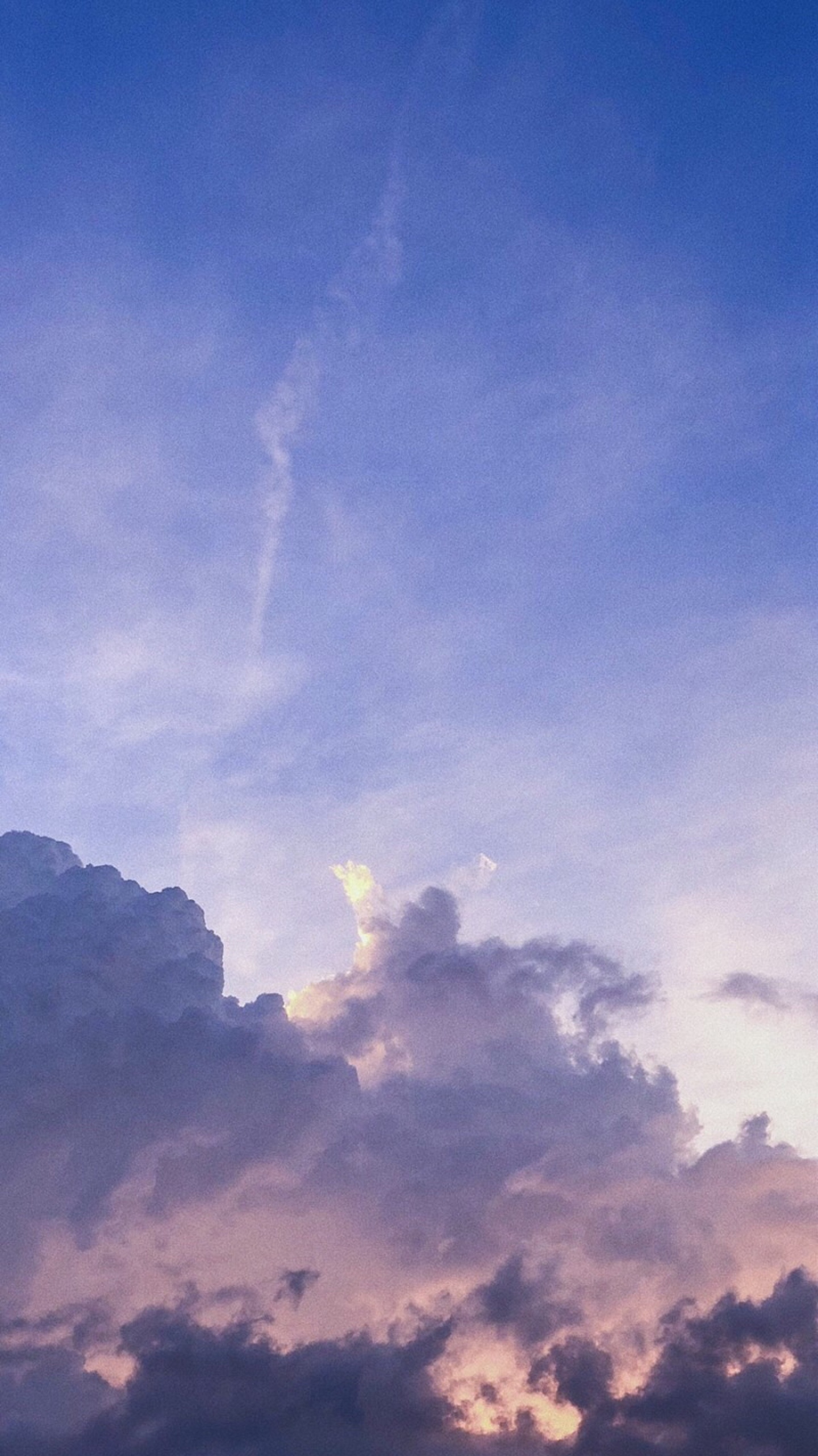 天空,雲