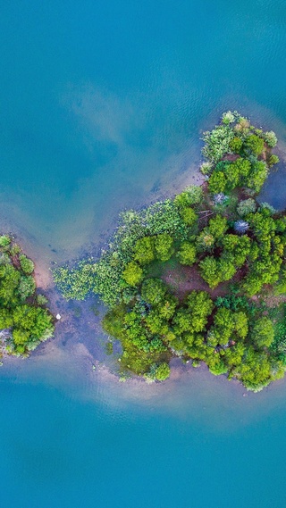 风景 大海 海岛 风景大片壁纸二次元微信聊天背景图