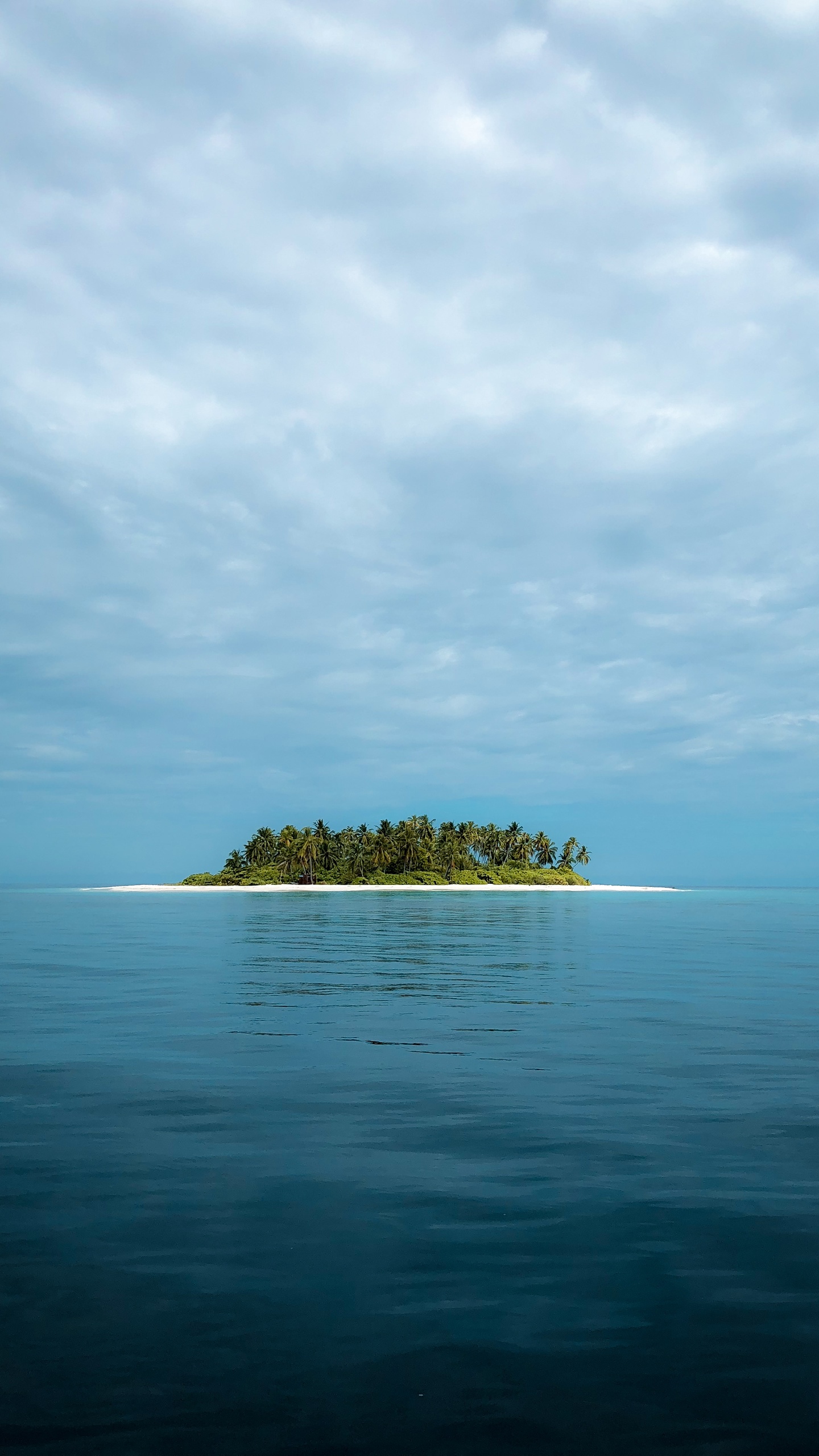 藍天白雲,海洋微信全局背景