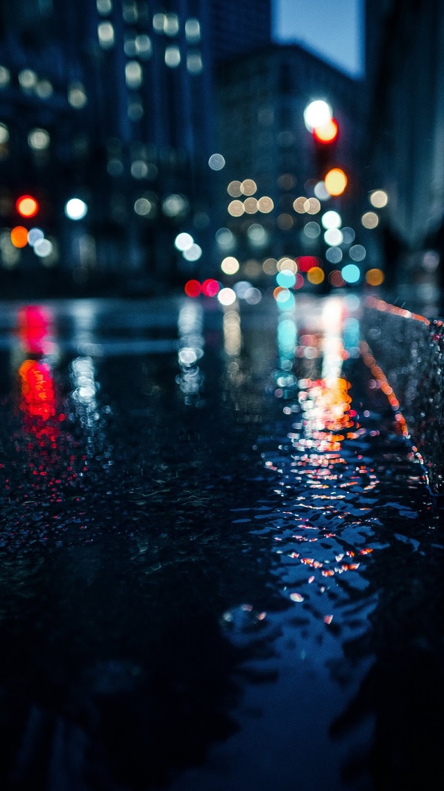 街道,下雨,馬路,城市風光