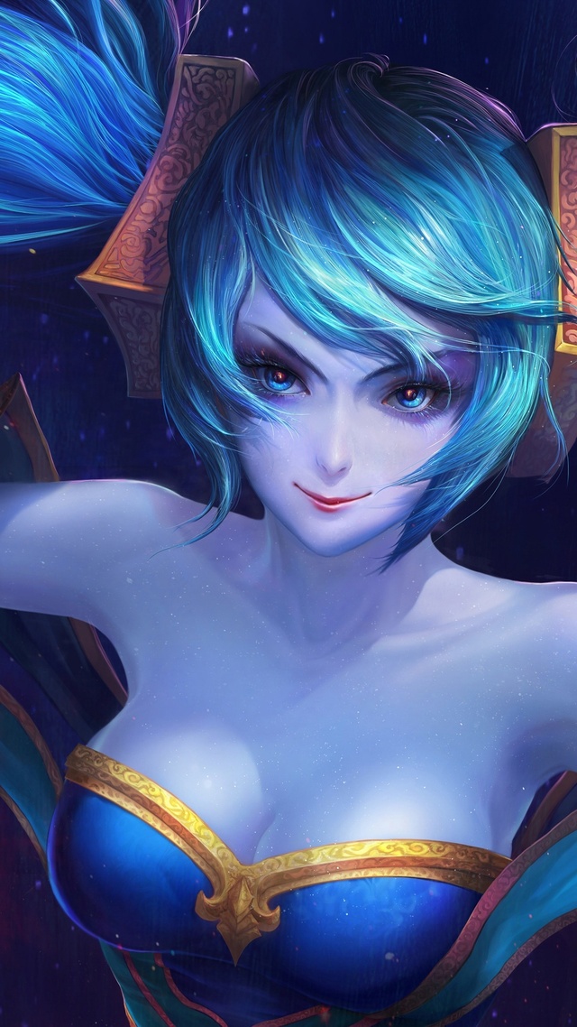 Sona 英雄聯盟League Legends 娑娜4k壁紙壁紙微信運動背景圖片