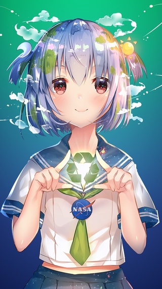 Earth 地球娘壁纸