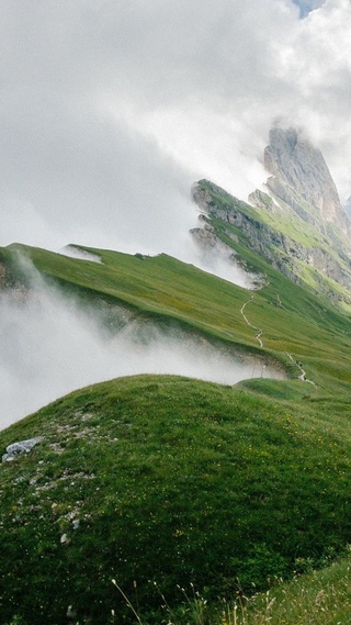 风景 自然景观 山峰 云雾 风景大片壁纸